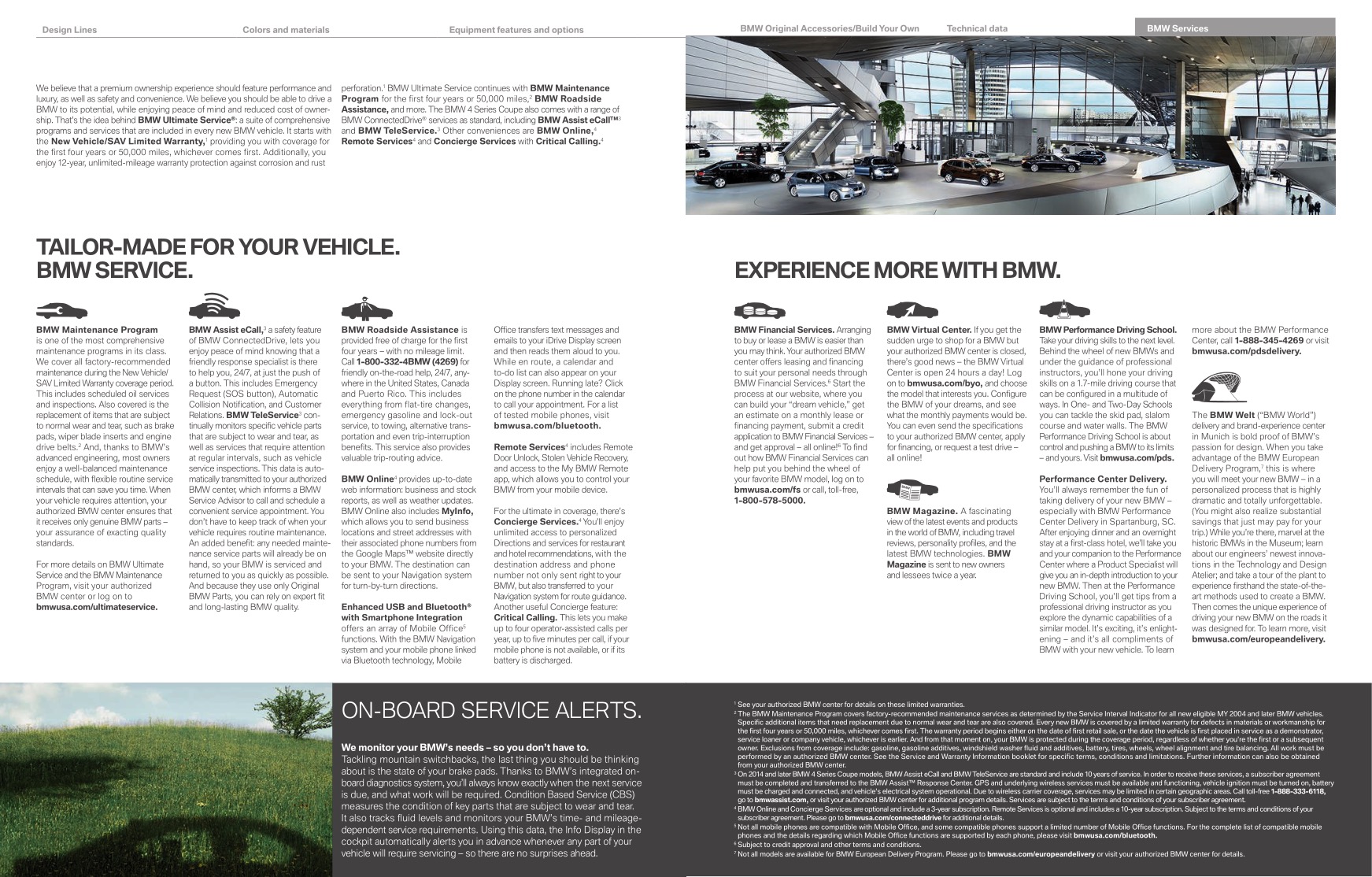 2014 BMW 4-Series Brochure Page 34